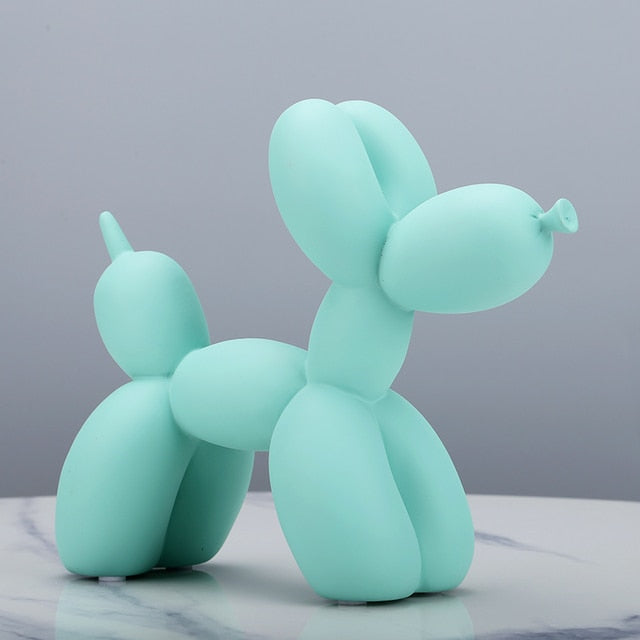 Matte Balloon Dog Statue Home Decoration Ornaments Resin Sculpture  Modern Nordic Accessories for Living Room Animal Figures - Provence Home Living Store