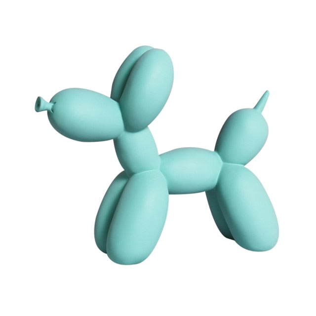 Balloon Dog Sculpture Balloon Art Statue Mini Collectible Figure Home Decoration Resin Figurine Desk Accessories Room Decor - Provence Home Living Store