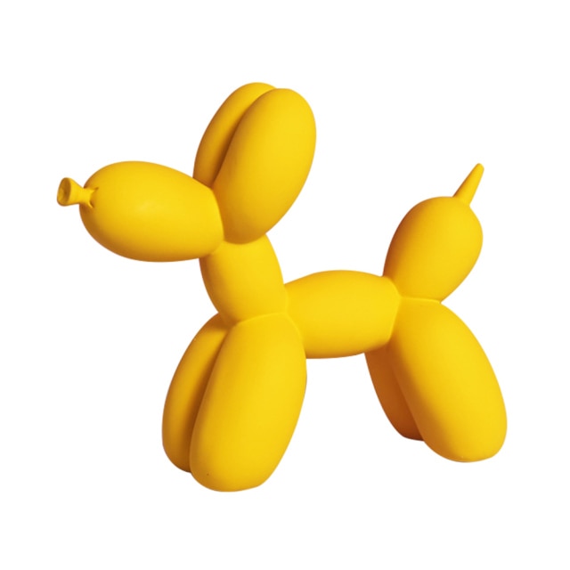 Balloon Dog Sculpture Balloon Art Statue Mini Collectible Figure Home Decoration Resin Figurine Desk Accessories Room Decor - Provence Home Living Store