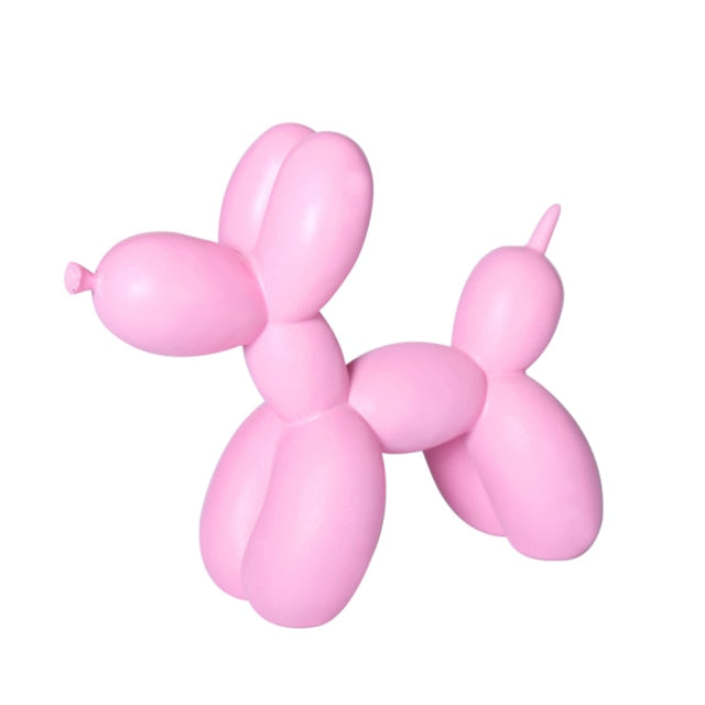 Balloon Dog Sculpture Balloon Art Statue Mini Collectible Figure Home Decoration Resin Figurine Desk Accessories Room Decor - Provence Home Living Store