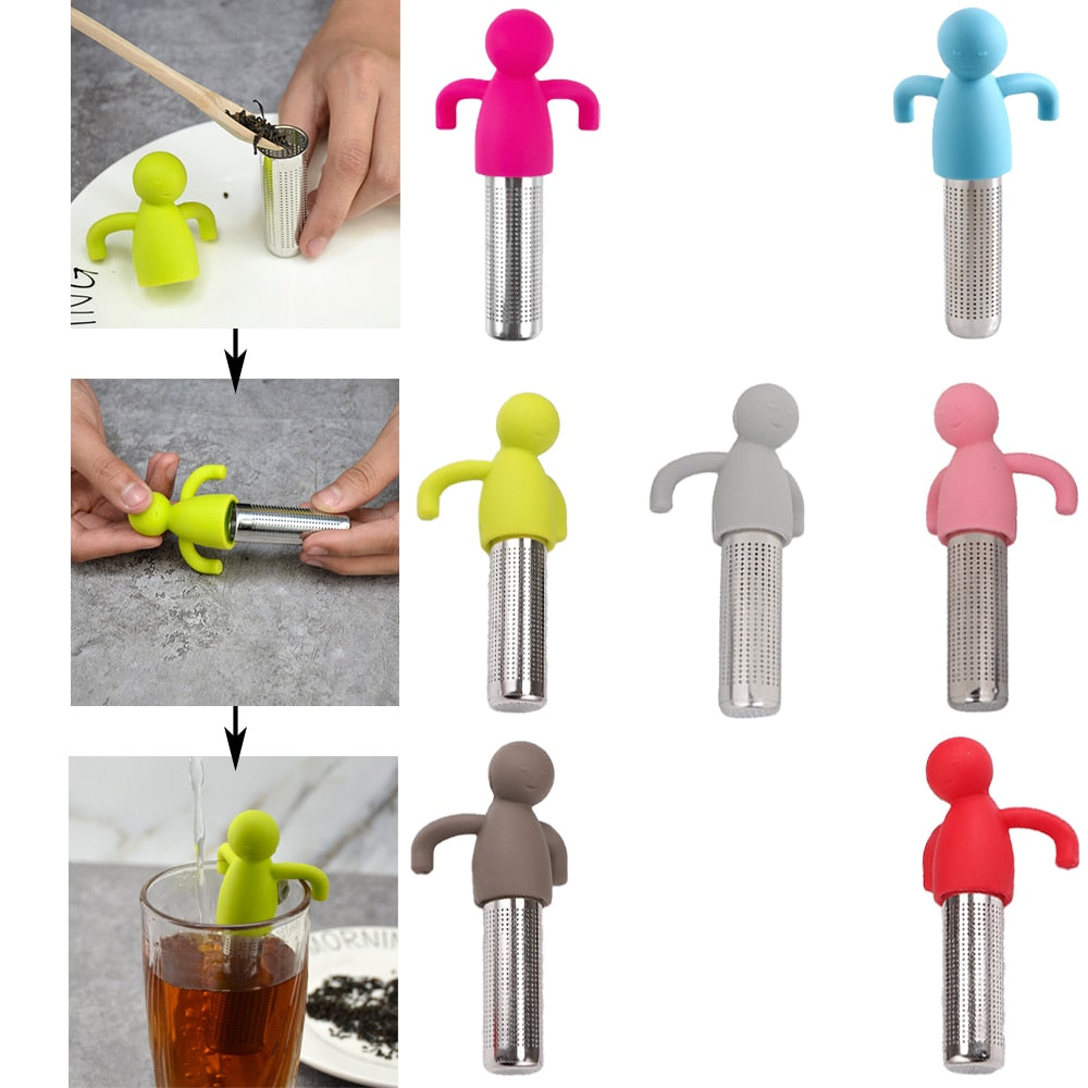 Creative Tea Infuser Strainer Sieve Stainless Steel Infusers Teaware Tea Bags Leaf Filter Diffuser Infusor Kitchen Accessories - Provence Home Living Store