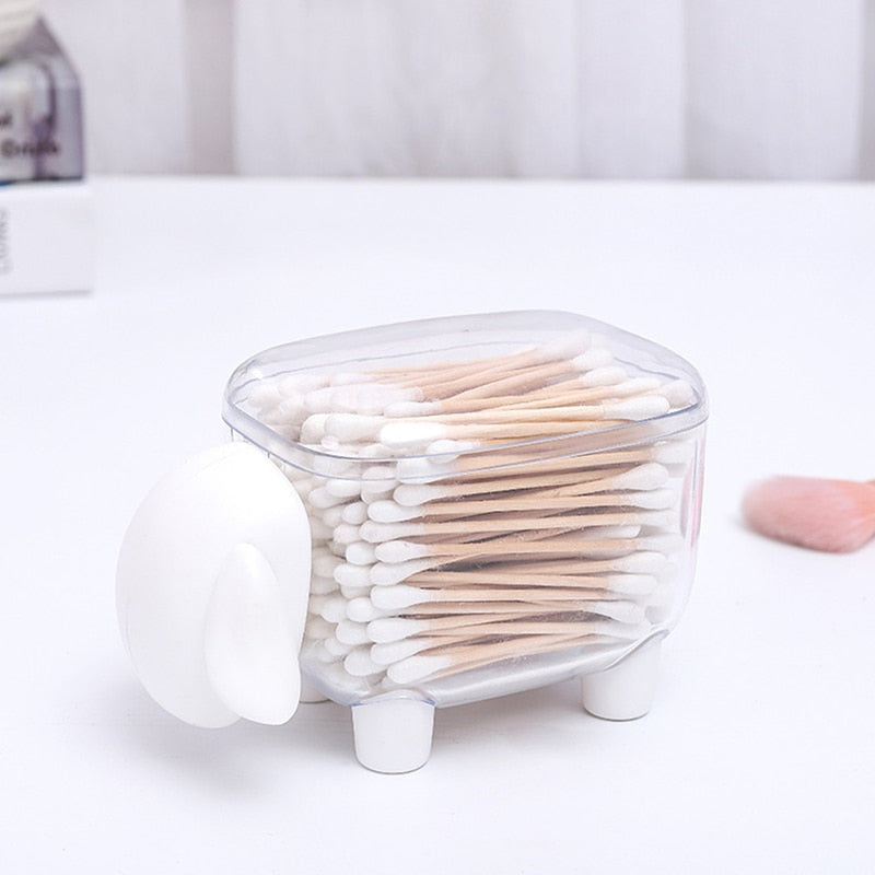 Plastic Table Top Cotton Swab - Provence Home Living Store