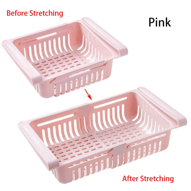 Fridge Organizer Storage Box Refrigerator Drawer Plastic Storage Container Shelf Fruit Egg Food Storage Box Kitchen Accessories - Provence Home Living Store