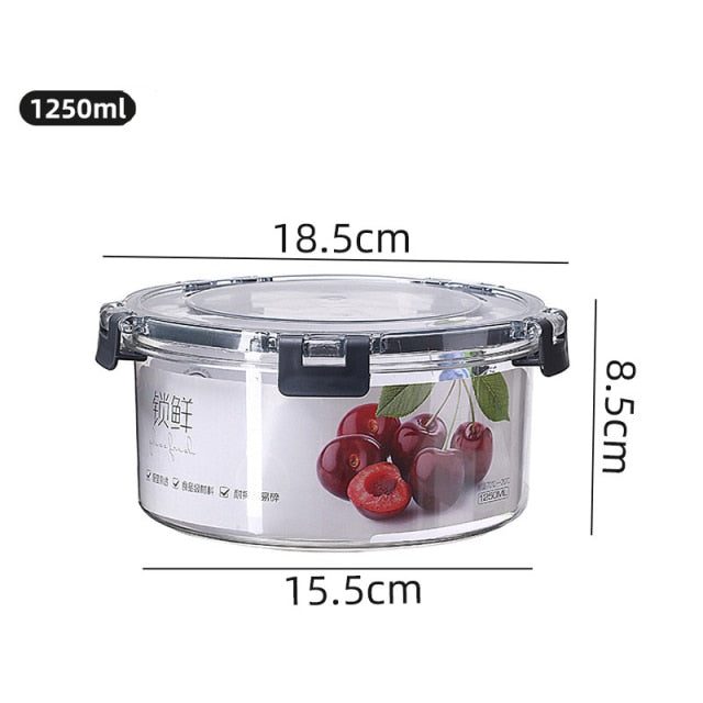 Food Storage Container, Refrigerator Noodle Box Multigrain Storage Tank, Transparent Airtight Tank, Storage Bottle With Lid - Provence Home Living Store