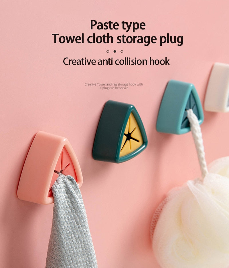 Punch Free Towel Plug Holder - Provence Home Living Store