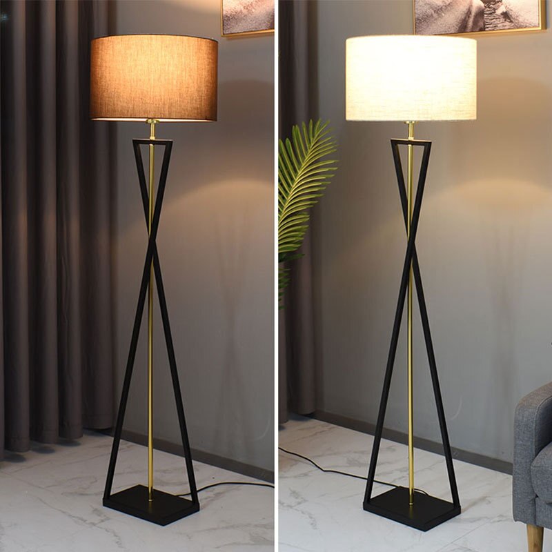 Nordic Modern Floor Lamp Creative Iron Floor Lamp For Living Room Bedroom Study Decor Light Home Night Table Lamp Standing Lamp - Provence Home Living Store