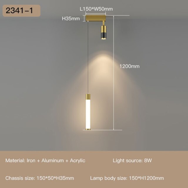 Modern Style Design LED Chandelier For Living Dining Room Villa Loft Rotate Stair Long Pendant Lamp Luxury Gold Hanging Light - Provence Home Living Store